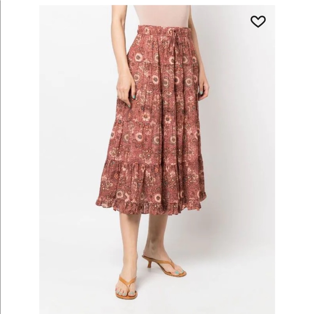 Ulla Johnson Verity Floral pattern midi Skirt